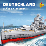 Panlos 637002 Deutschland Class Battleship