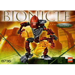Lego 8736 Biochemical Warrior: Warrior Vakama