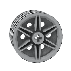 Wheel 30mm D. x 14mm (For Tire 43.2 x 14) #56904 - 194-Light Bluish Gray