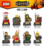 XINH 437 8 minifigures: Gladiator