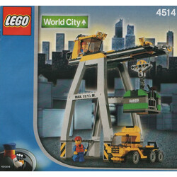 Lego 4514 World City: Cargo crane