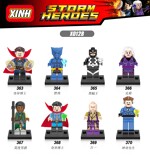 XINH 369 8 minifigures: Super Heroes