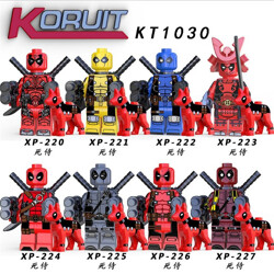 KORUIT KT1030 8 Minifigures: Deadpool