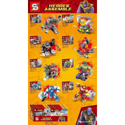 SY 1184G Super Heroes 8 adults
