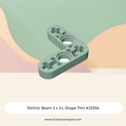 Technic Beam 3 x 3 L-Shape Thin #32056 - 151-Sand Green