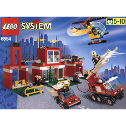 Lego 6554 Fire: Fire Department