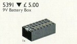 Lego 5038 Battery Box 9 V For Electric System