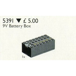 Lego 5038 Battery Box 9 V For Electric System