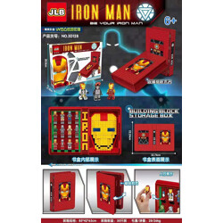 JLB 3D128 Iron Man Collection Building Block Book