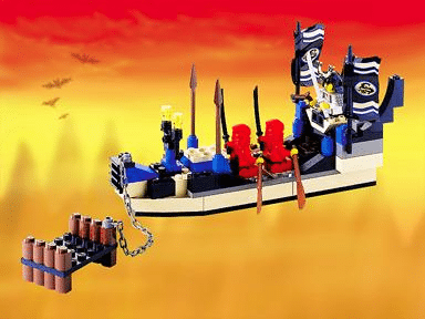 lego ninja boat