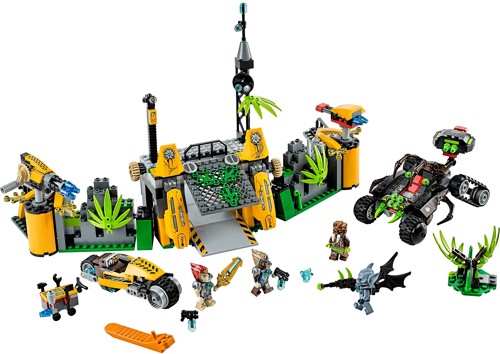 Lego 70134 Qigong Legend: The Lion's Foreign Aid Base