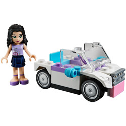 Lego 30103 Emma and the convertible.