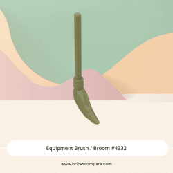 Equipment Brush / Broom #4332 - 330-Olive Green