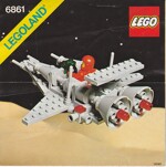 Lego 6861 Space: X1 patrol boat