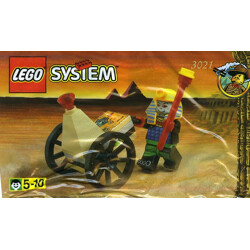 Lego 3021 Adventure: Pharaoh Wang III, Mummy and Cart