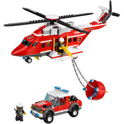 Lego 7206 Fire: Fire Helicopter