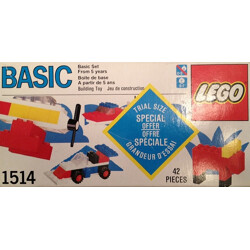 Lego 1514 Basic Building Set Trial Size