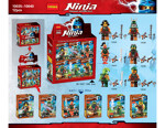 DECOOL / JiSi 10039 6 Pirate Ninja Minifigures