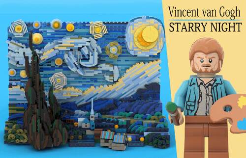 DK 3001 Van Gogh: Starry Night