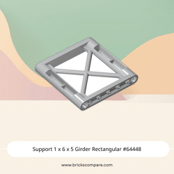 Support 1 x 6 x 5 Girder Rectangular #64448 - 194-Light Bluish Gray