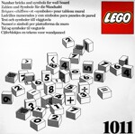 Lego 1011 LEGO Number/Symbol Blocks
