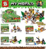 SY 1048A Minecraft: The Little Scene sits 4