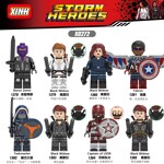 XINH 1379 8 minifigures: Black Widow