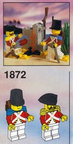 Lego 1872 Pirates: Officers camp