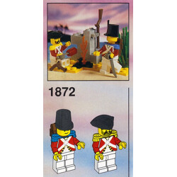 Lego 1872 Pirates: Officers camp