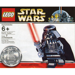 Lego 4547551 Manbag: Star Wars: Electroplating Darth Vader Black Samurai