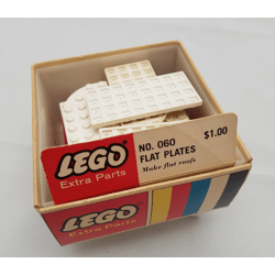 Lego 060 Assorted White Platepack