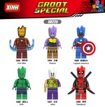 XINH 1008 6 minifigures: Grout Tree