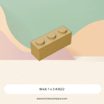 Brick 1 x 3 #3622 - 5-Tan