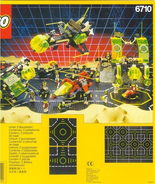 Lego 6710 Space Landing Pads