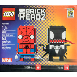 Lego 41497-16 BrickHeadz: Spider-Man and Venom