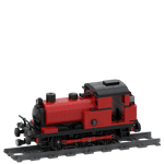 MOC-42439 Saddle Tank Engine Train Model