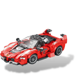 Reobrix 686 Red Ferrari FXX-K V2 Racer Car