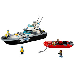 Lego 60129 Police patrol boats