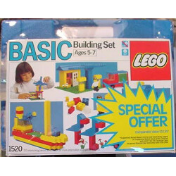 Lego 1962 Basic Building Set with Storage Case