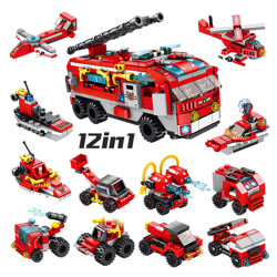 PANLOSBRICK 633016 City Fire Brigade (12IN1)