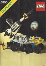 Lego 6950 Space: Mobile Rocket Transport