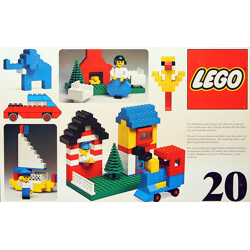 Lego 20 Basic Building Set, 3 plus