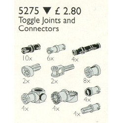 Lego 5275 Toggle Joints and Connector Pegs and Rods