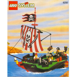 Lego 6250 Pirates: Chief Canoe