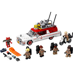 LEPIN 16032 Super-Dare Team: Ghostbusters Ecto-1 and 2