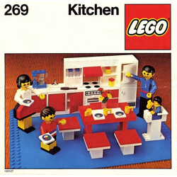 Lego 269 Kitchen