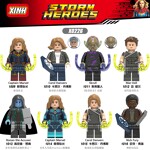 XINH 1014 8 minifigures: Super Heroes