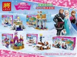 LELE 37003 Ice and snow edge: small scene four-pack