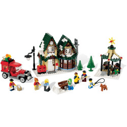 Lego 10222 Winter Village: Winter Town Post Office