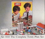 Lego 810 Town Plan - UK, Cardboard Box